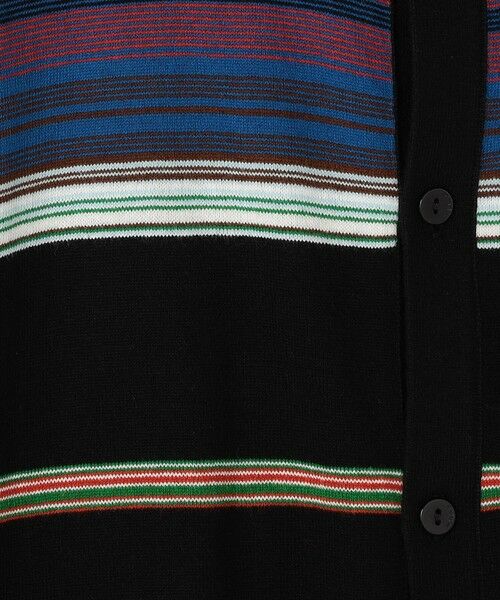 TOMORROWLAND / トゥモローランド カーディガン・ボレロ | コットンカシミヤマルチボーダー クルーネックカーディガン | 詳細10