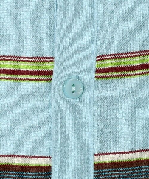TOMORROWLAND / トゥモローランド カーディガン・ボレロ | コットンカシミヤマルチボーダー クルーネックカーディガン | 詳細7