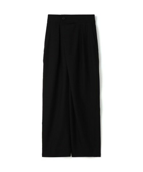 TOMORROWLAND / トゥモローランド その他パンツ | ウールトロピカル ラップパンツ（19 ブラック）