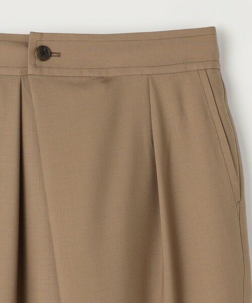 TOMORROWLAND / トゥモローランド その他パンツ | ウールトロピカル ラップパンツ | 詳細3