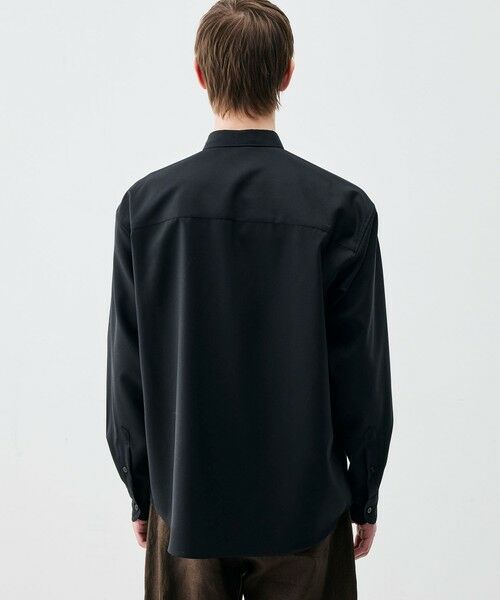 TOMORROWLAND / トゥモローランド シャツ・ブラウス | Super120's ウォッシャブルウール リラックスシャツ | 詳細4