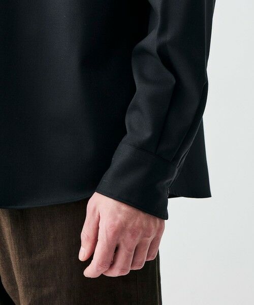 TOMORROWLAND / トゥモローランド シャツ・ブラウス | Super120's ウォッシャブルウール リラックスシャツ | 詳細7