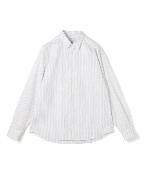 TOMORROWLAND / トゥモローランド シャツ・ブラウス | THOMAS MASON ストライブシャツ（12 ホワイト系）