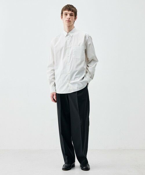 TOMORROWLAND / トゥモローランド シャツ・ブラウス | THOMAS MASON ストライブシャツ | 詳細1