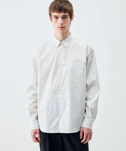 TOMORROWLAND / トゥモローランド シャツ・ブラウス | THOMAS MASON ストライブシャツ | 詳細2