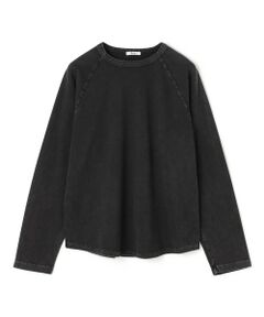 TOMORROWLAND / トゥモローランド Tシャツ | コットンガーメントダイ ロングスリーブプルオーバー