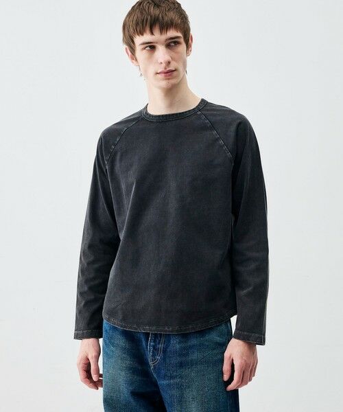 TOMORROWLAND / トゥモローランド Tシャツ | コットンガーメントダイ ロングスリーブプルオーバー | 詳細2