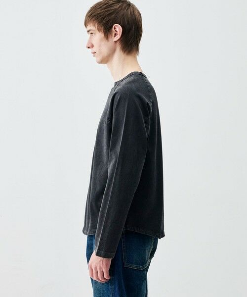 TOMORROWLAND / トゥモローランド Tシャツ | コットンガーメントダイ ロングスリーブプルオーバー | 詳細3