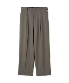 Super120's ウォッシャブルウール スラックス