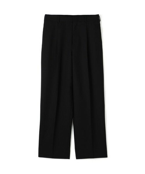 TOMORROWLAND / トゥモローランド スラックス・ドレスパンツ | Super120's ウォッシャブルウール スラックス（19 ブラック）