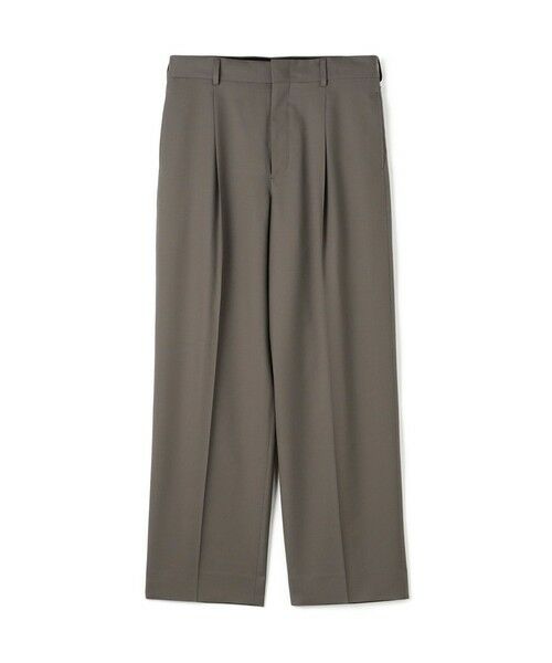 TOMORROWLAND / トゥモローランド スラックス・ドレスパンツ | Super120's ウォッシャブルウール スラックス（53 カーキ）