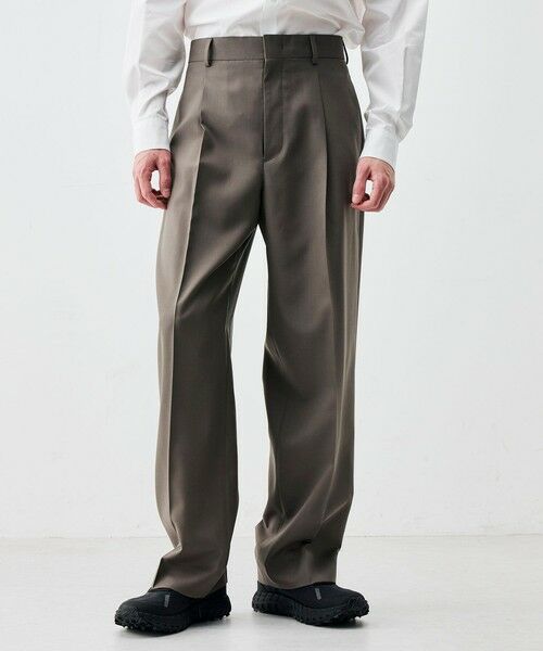 TOMORROWLAND / トゥモローランド スラックス・ドレスパンツ | Super120's ウォッシャブルウール スラックス | 詳細2