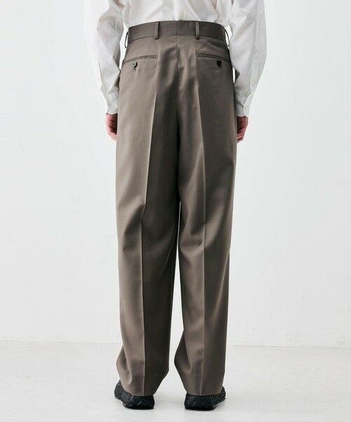 TOMORROWLAND / トゥモローランド スラックス・ドレスパンツ | Super120's ウォッシャブルウール スラックス | 詳細4