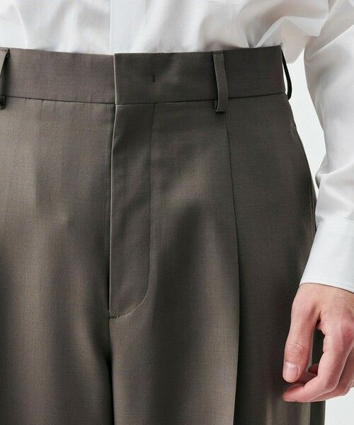 TOMORROWLAND / トゥモローランド スラックス・ドレスパンツ | Super120's ウォッシャブルウール スラックス | 詳細5