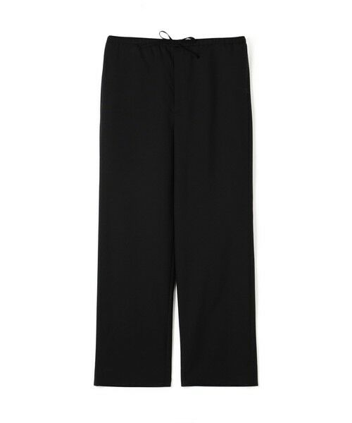 TOMORROWLAND / トゥモローランド その他パンツ | Super120's ウォッシャブルウール リラックスパンツ（19 ブラック）