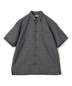 TOMORROWLAND / トゥモローランド シャツ・ブラウス | Super120's ウォッシャブルウール リラックスハーフスリーブシャツ