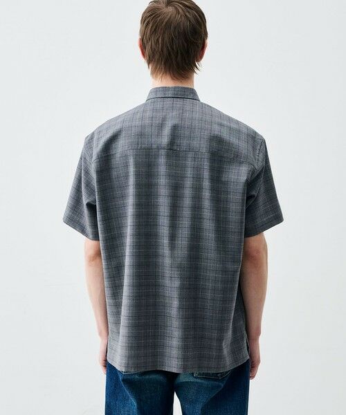 TOMORROWLAND / トゥモローランド シャツ・ブラウス | Super120's ウォッシャブルウール リラックスハーフスリーブシャツ | 詳細4