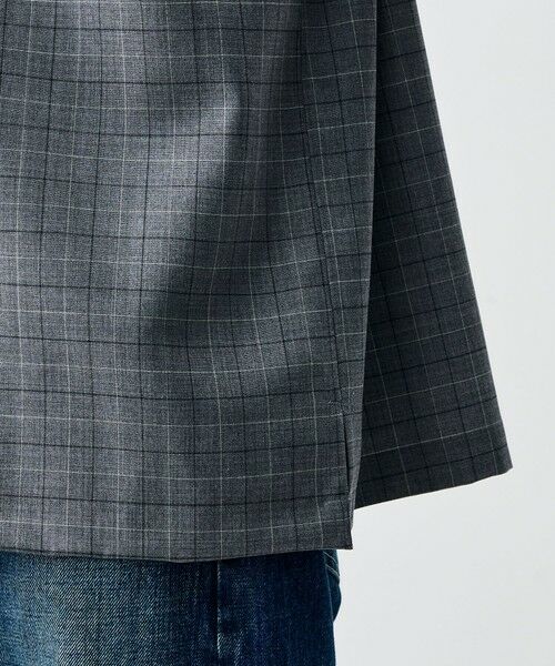 TOMORROWLAND / トゥモローランド シャツ・ブラウス | Super120's ウォッシャブルウール リラックスハーフスリーブシャツ | 詳細8