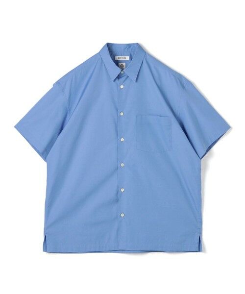 TOMORROWLAND / トゥモローランド シャツ・ブラウス | THOMAS MASON ポプリンショートスリーブシャツ(63 ライトブルー)