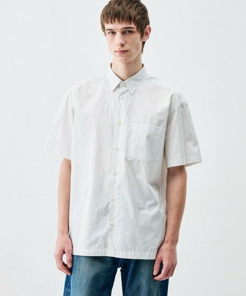 TOMORROWLAND / トゥモローランド シャツ・ブラウス | THOMAS MASON ストライブハーフスリーブシャツ | 詳細2
