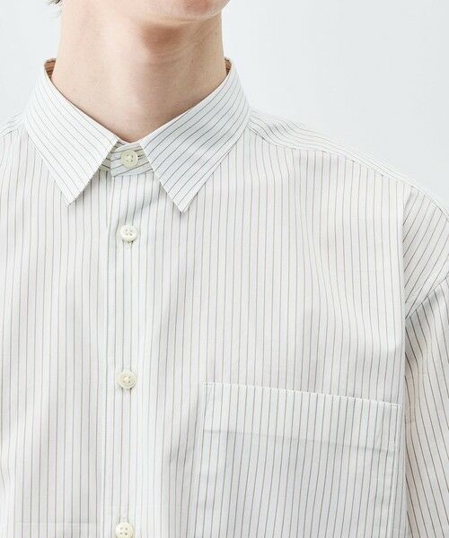 TOMORROWLAND / トゥモローランド シャツ・ブラウス | THOMAS MASON ストライブハーフスリーブシャツ | 詳細5