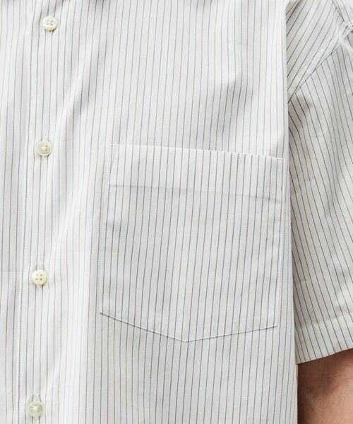 TOMORROWLAND / トゥモローランド シャツ・ブラウス | THOMAS MASON ストライブハーフスリーブシャツ | 詳細7
