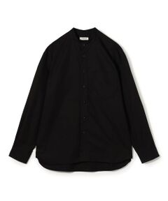 TOMORROWLAND / トゥモローランド シャツ・ブラウス | コットンギャバジン バンドカラーシャツ