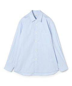 TOMORROWLAND / トゥモローランド シャツ・ブラウス | コットン ストライプレギュラーカラーシャツ