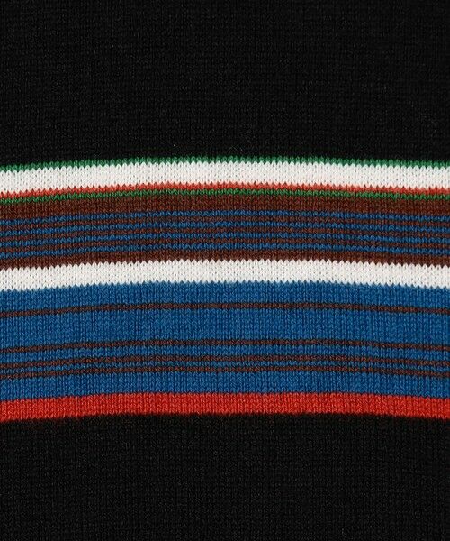 TOMORROWLAND / トゥモローランド ニット・セーター | コットンカシミヤ マルチボーダーヘンリーネックプルオーバー | 詳細6