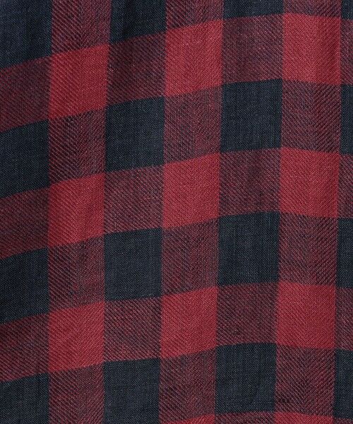TOMORROWLAND / トゥモローランド シャツ・ブラウス | 【別注】GUY ROVER リネンチェック オーバーシャツ | 詳細10
