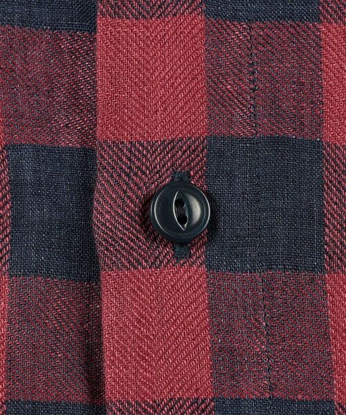 TOMORROWLAND / トゥモローランド シャツ・ブラウス | 【別注】GUY ROVER リネンチェック オーバーシャツ | 詳細9