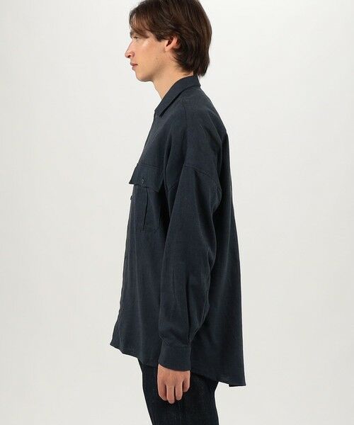 TOMORROWLAND / トゥモローランド シャツ・ブラウス | 【別注】GUY ROVER リネンコットン オーバーシャツ | 詳細3