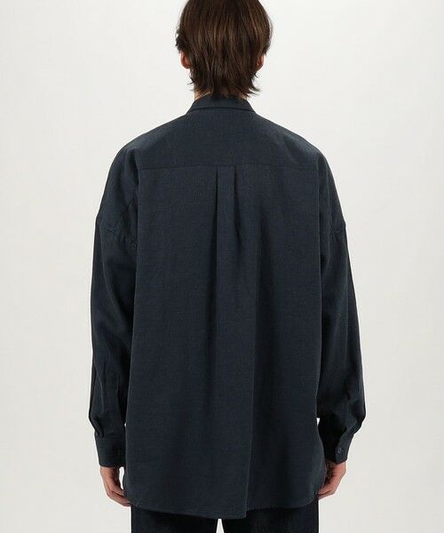 TOMORROWLAND / トゥモローランド シャツ・ブラウス | 【別注】GUY ROVER リネンコットン オーバーシャツ | 詳細4