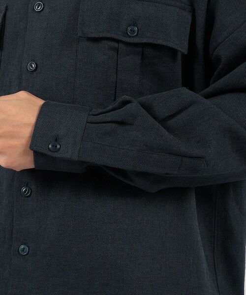 TOMORROWLAND / トゥモローランド シャツ・ブラウス | 【別注】GUY ROVER リネンコットン オーバーシャツ | 詳細6