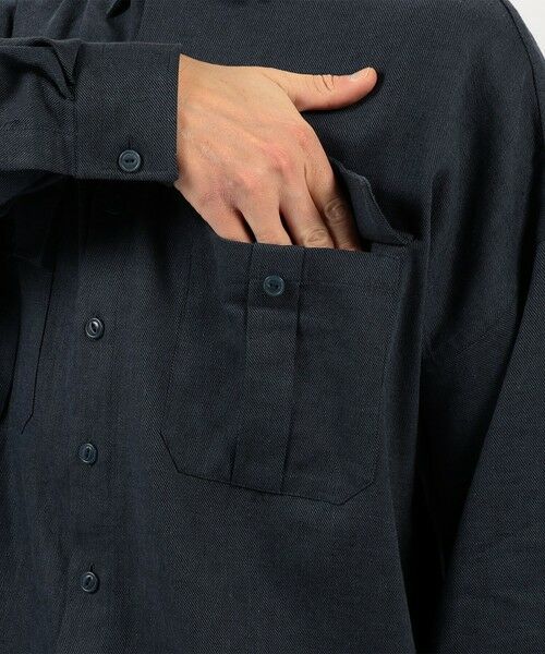 TOMORROWLAND / トゥモローランド シャツ・ブラウス | 【別注】GUY ROVER リネンコットン オーバーシャツ | 詳細7