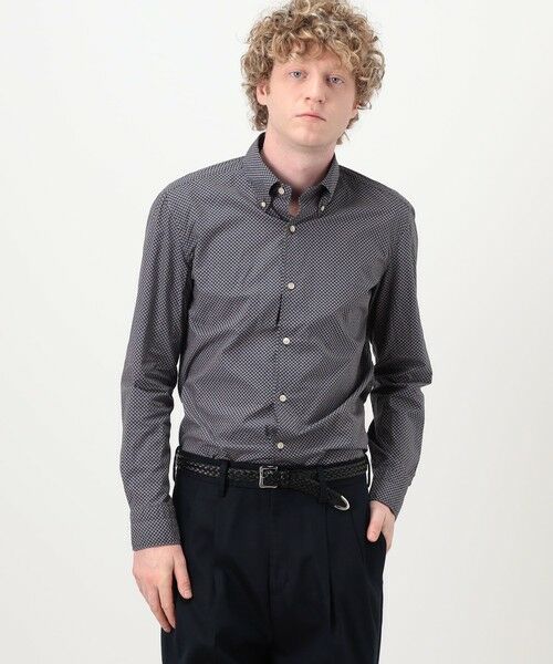 TOMORROWLAND / トゥモローランド シャツ・ブラウス | 【別注】LUIGI BORRELLI GABLE コットンプリント ボタンダウンシャツ | 詳細2