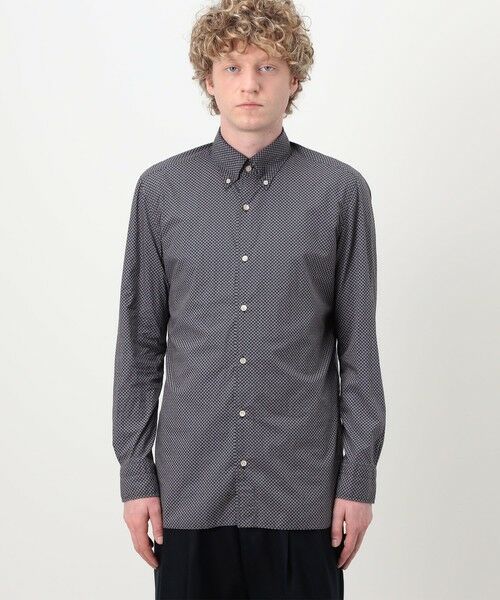 TOMORROWLAND / トゥモローランド シャツ・ブラウス | 【別注】LUIGI BORRELLI GABLE コットンプリント ボタンダウンシャツ | 詳細3