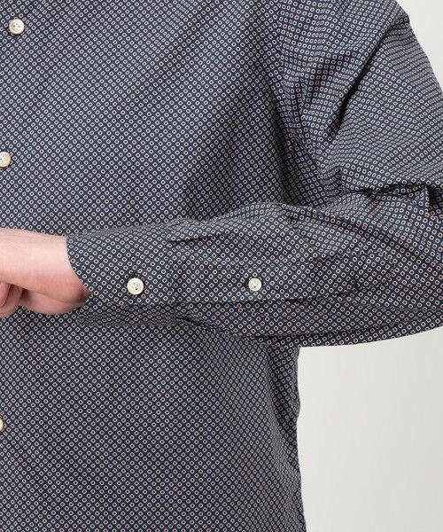 TOMORROWLAND / トゥモローランド シャツ・ブラウス | 【別注】LUIGI BORRELLI GABLE コットンプリント ボタンダウンシャツ | 詳細7