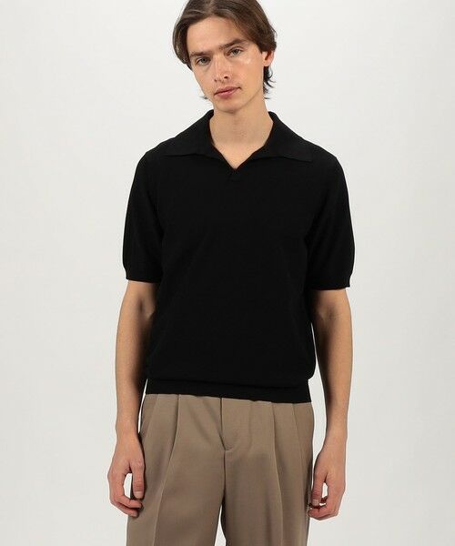 TOMORROWLAND / トゥモローランド ニット・セーター | コットンメッシュ スキッパーニット | 詳細1