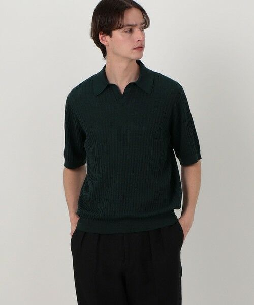 TOMORROWLAND / トゥモローランド ニット・セーター | リネンコットンナイロンプレーティング スキッパーニット | 詳細2