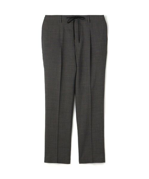 TOMORROWLAND / トゥモローランド スラックス・ドレスパンツ | Super120'sウールポリエステル 1プリーツイージースラックス（17 グレー）