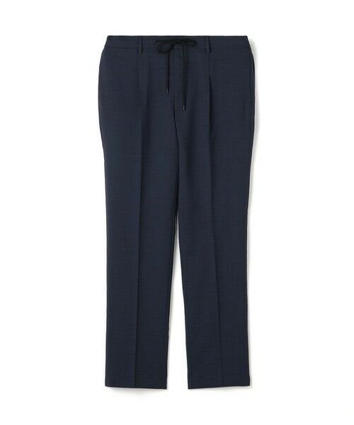 TOMORROWLAND / トゥモローランド スラックス・ドレスパンツ | Super120'sウールポリエステル 1プリーツイージースラックス（68 ネイビー系）