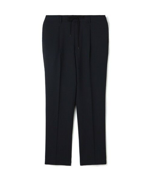 TOMORROWLAND / トゥモローランド スラックス・ドレスパンツ | Super120'sウールポリエステル 1プリーツイージースラックス（69 ネイビー）