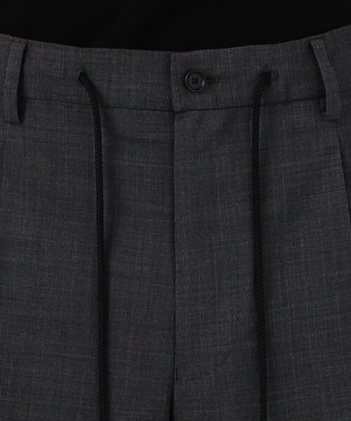 TOMORROWLAND / トゥモローランド スラックス・ドレスパンツ | Super120'sウールポリエステル 1プリーツイージースラックス | 詳細10