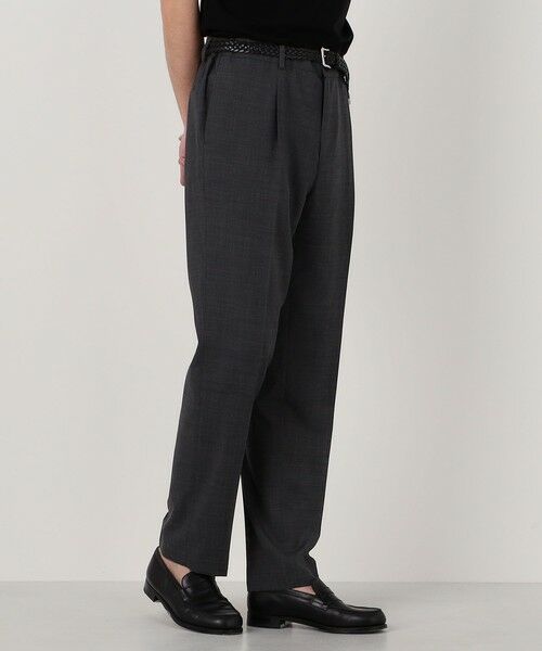 TOMORROWLAND / トゥモローランド スラックス・ドレスパンツ | Super120'sウールポリエステル 1プリーツイージースラックス | 詳細2