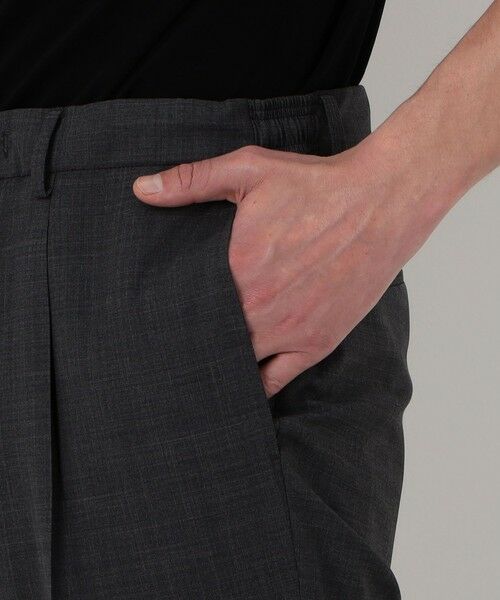 TOMORROWLAND / トゥモローランド スラックス・ドレスパンツ | Super120'sウールポリエステル 1プリーツイージースラックス | 詳細8