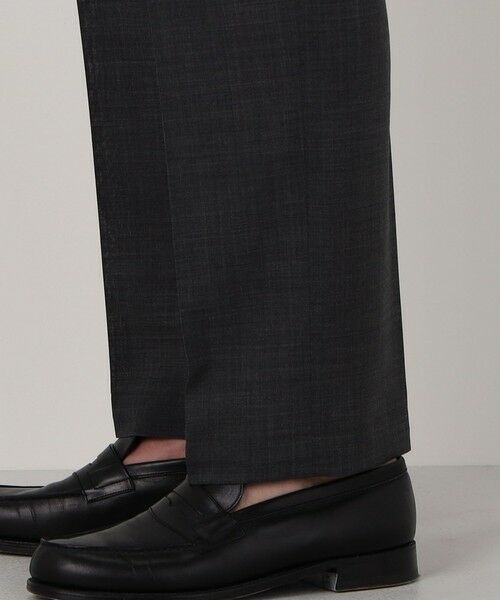 TOMORROWLAND / トゥモローランド スラックス・ドレスパンツ | Super120'sウールポリエステル 1プリーツイージースラックス | 詳細9