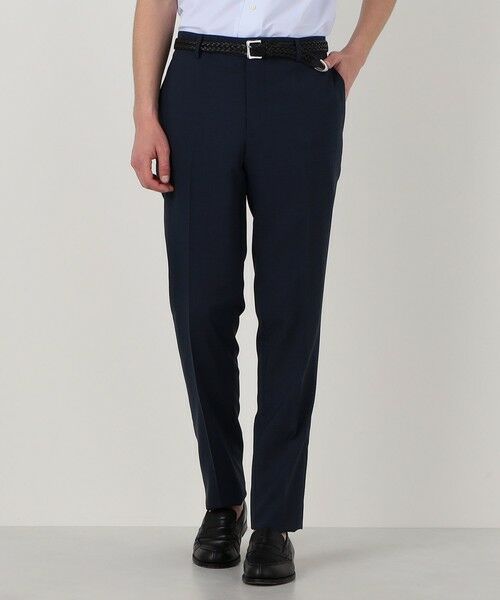 TOMORROWLAND / トゥモローランド スラックス・ドレスパンツ | Super120'sウールポリエステル ノープリーツスリムスラックス | 詳細2