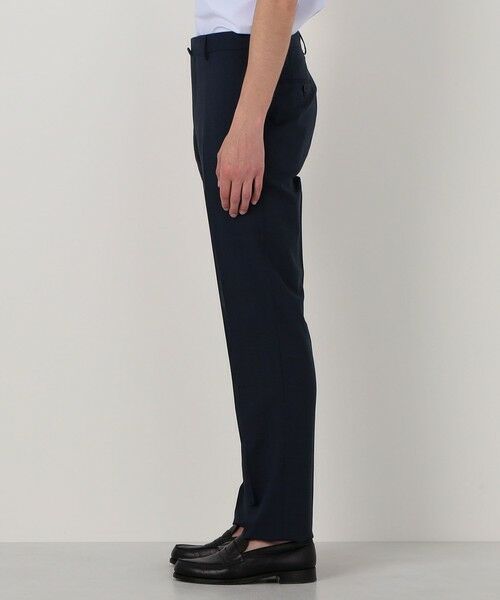 TOMORROWLAND / トゥモローランド スラックス・ドレスパンツ | Super120'sウールポリエステル ノープリーツスリムスラックス | 詳細4