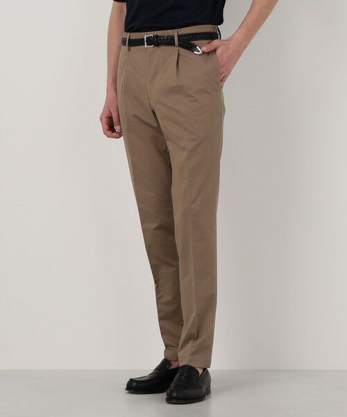 TOMORROWLAND / トゥモローランド スラックス・ドレスパンツ | コットンポリエステル ストレッチツイルジャージー 1プリーツイージースラックス | 詳細2